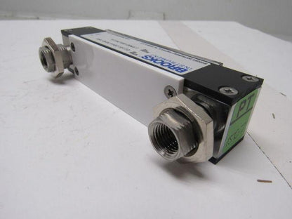 Brooks Instrument 1350EVB8JNA1A Glass Tube Variable Area Flow Meter W/O Valve