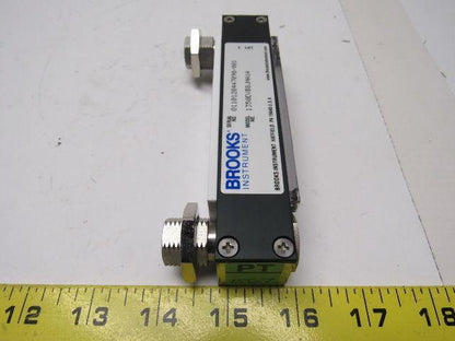 Brooks Instrument 1350EVB8JNA1A Glass Tube Variable Area Flow Meter W/O Valve