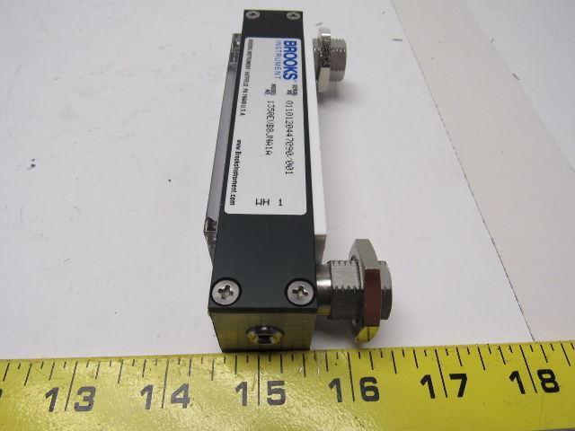 Brooks Instrument 1350EVB8JNA1A Glass Tube Variable Area Flow Meter W/O Valve