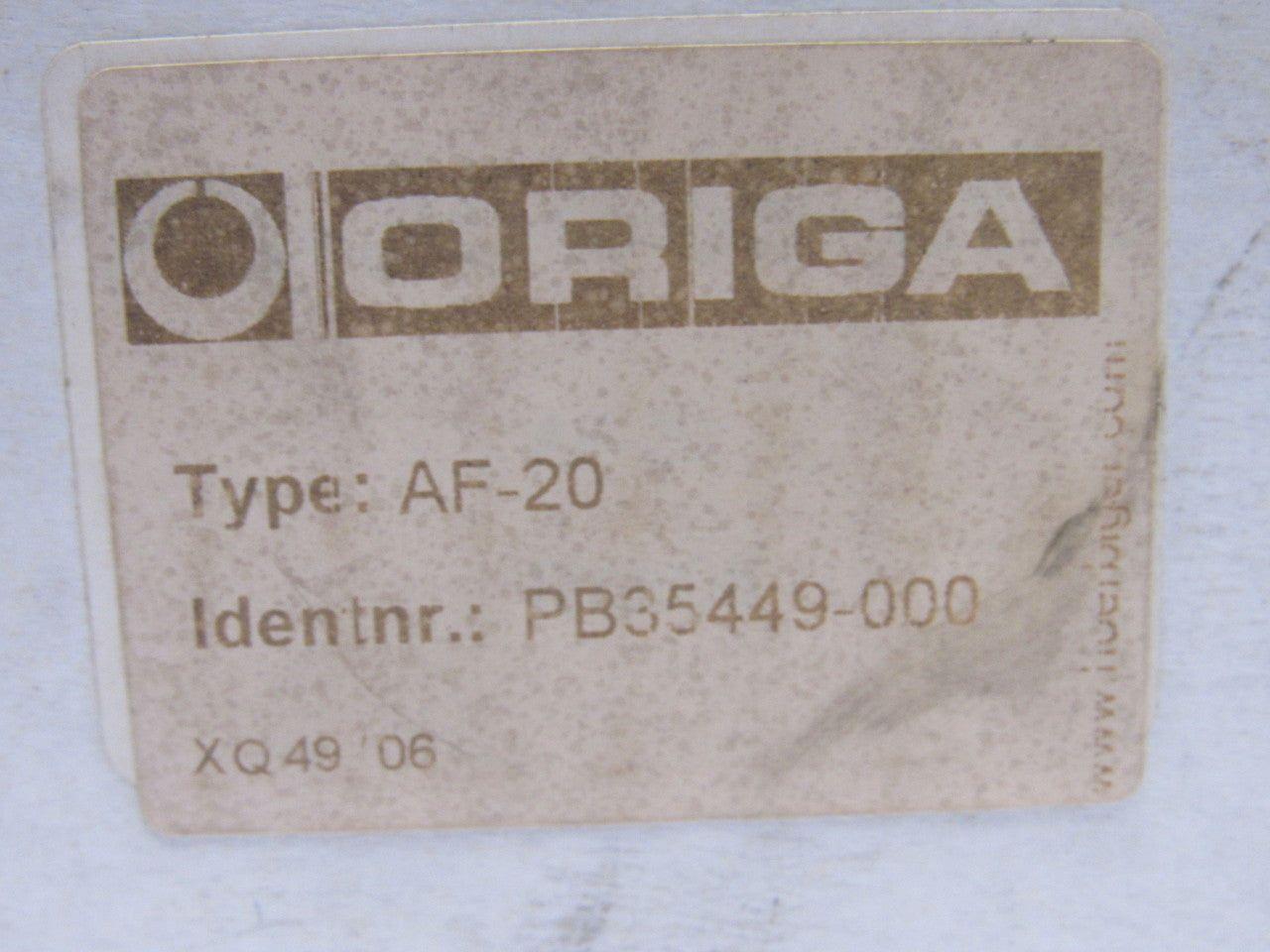 Origa AF-20 Pneumatic Exhaust Filter Silencer 3/4" NPT