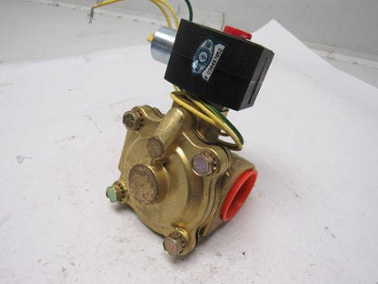 Asco EFHC8210G8 1-1/4" Red Hat Explosion Proof Solenoid Valve 250VDC 24.6W