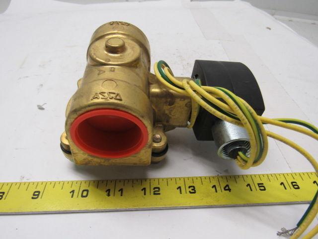 Asco EFHC8210G8 1-1/4" Red Hat Explosion Proof Solenoid Valve 250VDC 24.6W