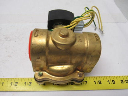 Asco EFHC8210G8 1-1/4" Red Hat Explosion Proof Solenoid Valve 250VDC 24.6W