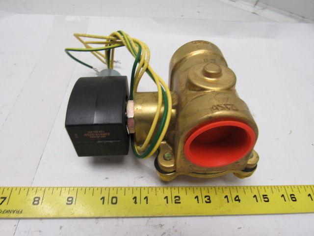 Asco EFHC8210G8 1-1/4" Red Hat Explosion Proof Solenoid Valve 250VDC 24.6W