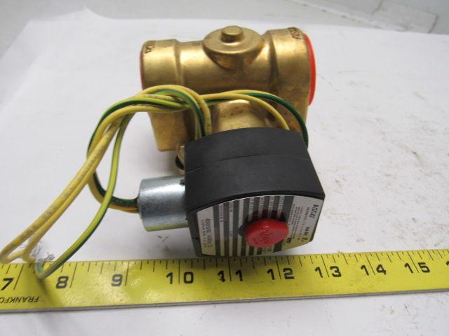 Asco EFHC8210G8 1-1/4" Red Hat Explosion Proof Solenoid Valve 250VDC 24.6W