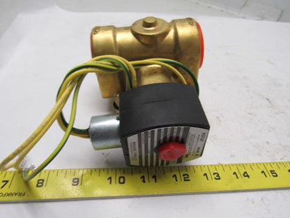 Asco EFHC8210G8 1-1/4" Red Hat Explosion Proof Solenoid Valve 250VDC 24.6W