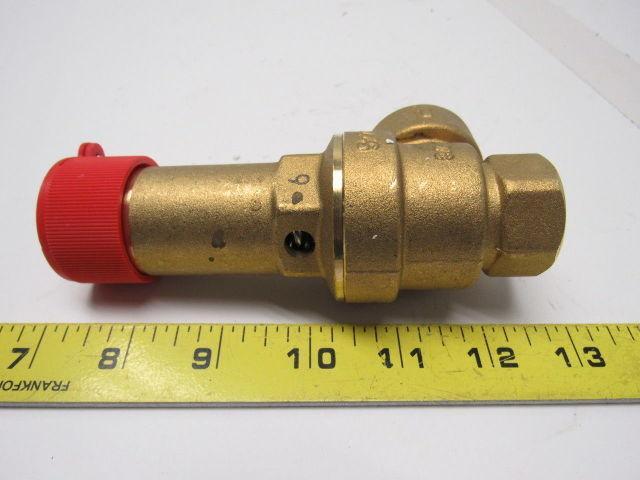 Caleffi 527560 3/4" X 1" Diaphragm safety relief valve 6 Bar