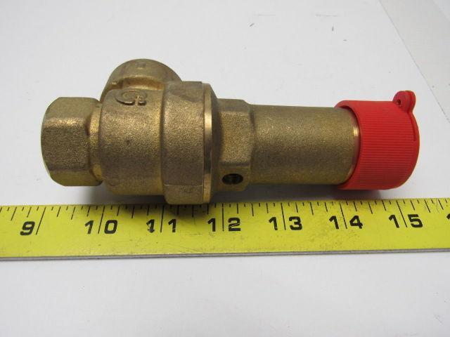 Caleffi 527560 3/4" X 1" Diaphragm safety relief valve 6 Bar