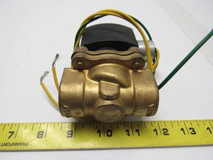 Asco EFHT8210G76 3/4" Red Hat Explosion Proof High Temp. Solenoid Valve 110/120V