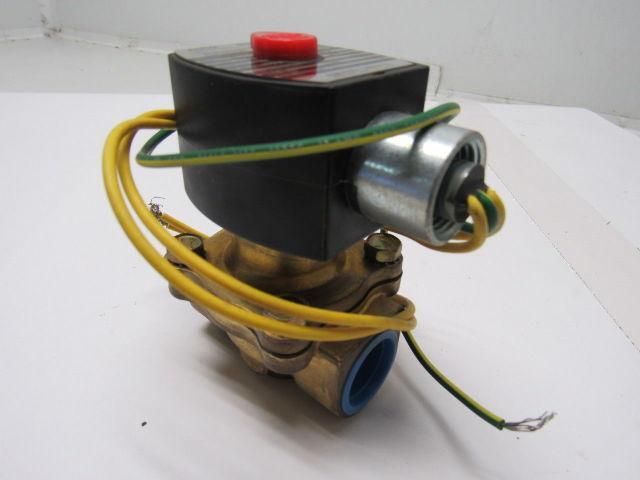 Asco EFHT8210G76 3/4" Red Hat Explosion Proof High Temp. Solenoid Valve 110/120V