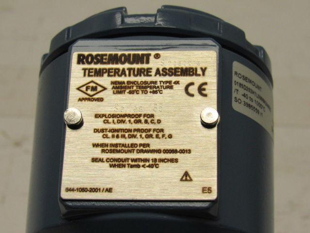 EMERSON ROSEMOUNT 0185D203K1L0000N2440E5 DIN Style Temperature Sensor Thermocoup