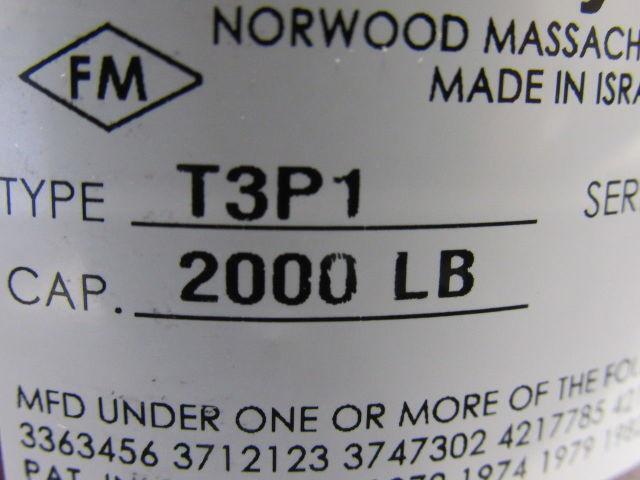 VISHAY PRECISION 464914 T3P1 Load Cell Transducer 2000 Lb. New In Box W/Cert.