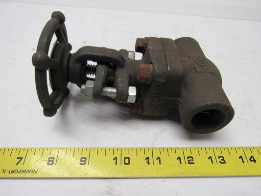 Davis Valve 10CT-2949 3/4" A105N Socket Weld Gate Valve