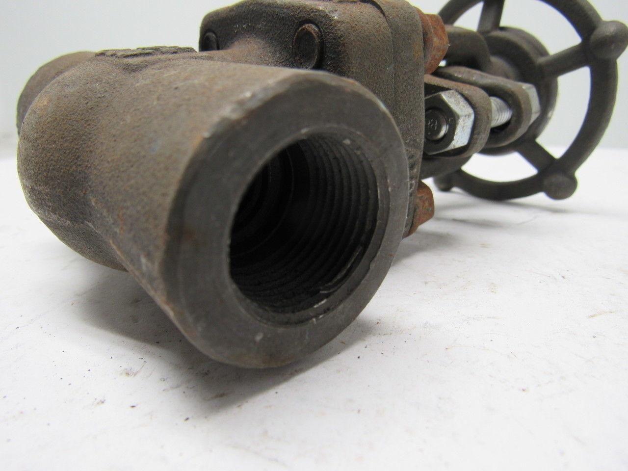 Davis Valve 10CT-2949 3/4" A105N Socket Weld Gate Valve