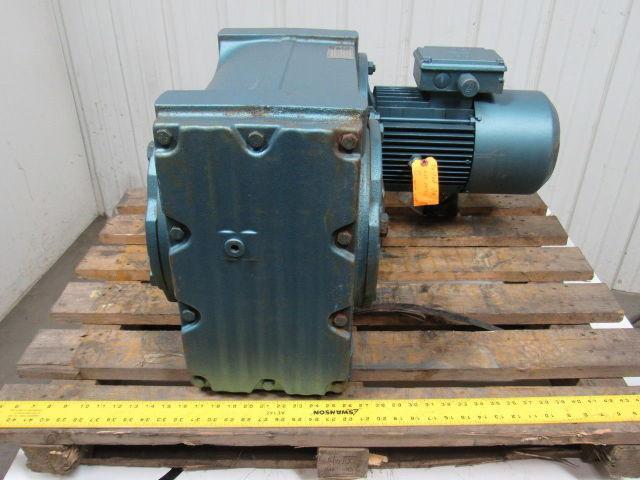 SEW EURODRIVE 850124179.08.08.001 Gearmotor Speed Reducer 215.37:1 3HP