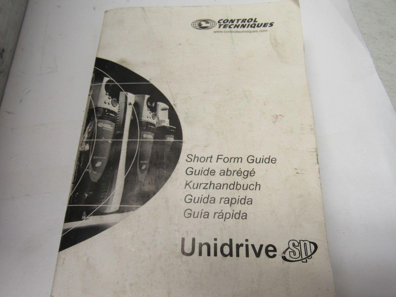 Emerson SP3506 Panel Mount AC Unidrive 500-575V 3PH 18.2A W/Power Supply