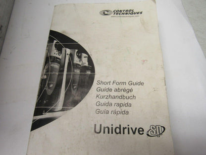 Emerson SP3506 Panel Mount AC Unidrive 500-575V 3PH 18.2A W/Power Supply