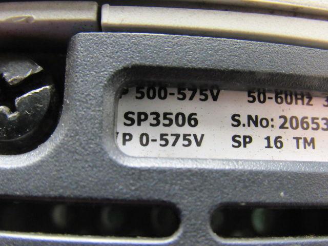 Emerson SP3506 Panel Mount AC Unidrive 500-575V 3PH 18.2A W/Power Supply