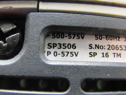 Emerson SP3506 Panel Mount AC Unidrive 500-575V 3PH 18.2A W/Power Supply