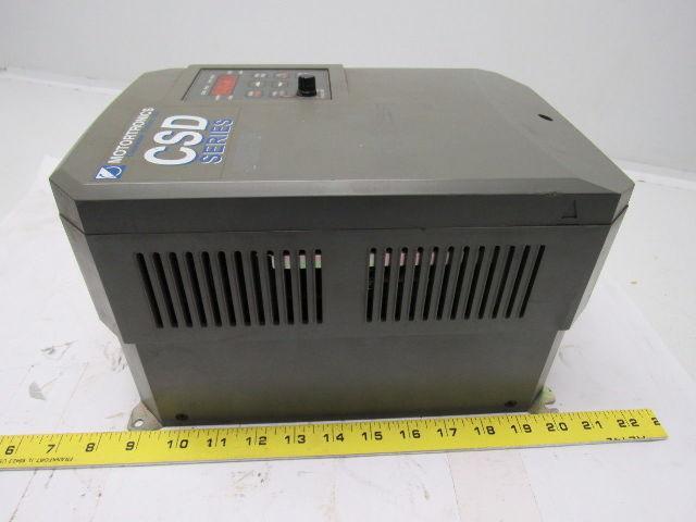 Motortronics CSD-407- N Variable Frequency Motor Drive 7.5 HP 460V 400Hz Out