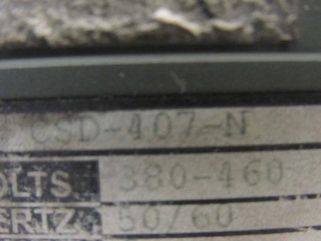 Motortronics CSD-407- N Variable Frequency Motor Drive 7.5 HP 460V 400Hz Out