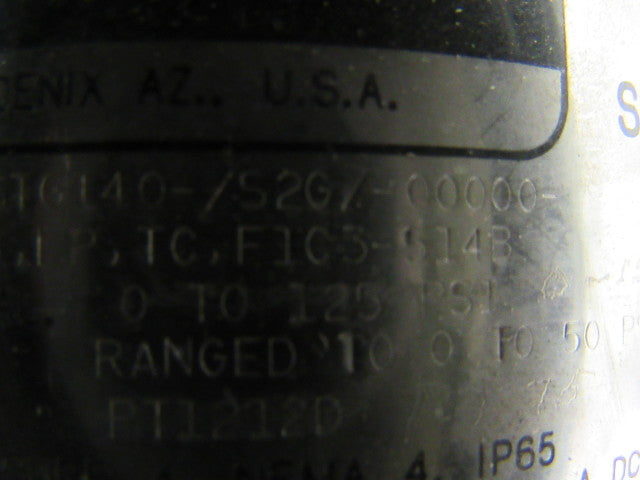 Honeywell YSTG140-/52G/-00000 Pressure Transmitter W/5" OD Flanged Pancake Seal
