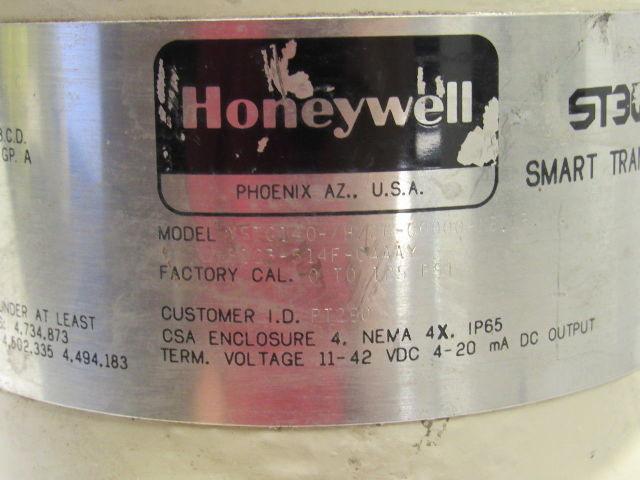 Honeywell YSTG140-/H/2G-00000-MB.LP.CR.F1C3-514F-CAAAY Pressure Transmitter
