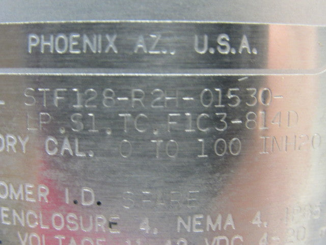 Honeywell STF128-R2H-01530-LP.S1.TC.F1C3-814D Liquid Level Pressure Transmitter