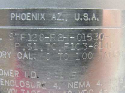 Honeywell STF128-R2H-01530-LP.S1.TC.F1C3-814D Liquid Level Pressure Transmitter