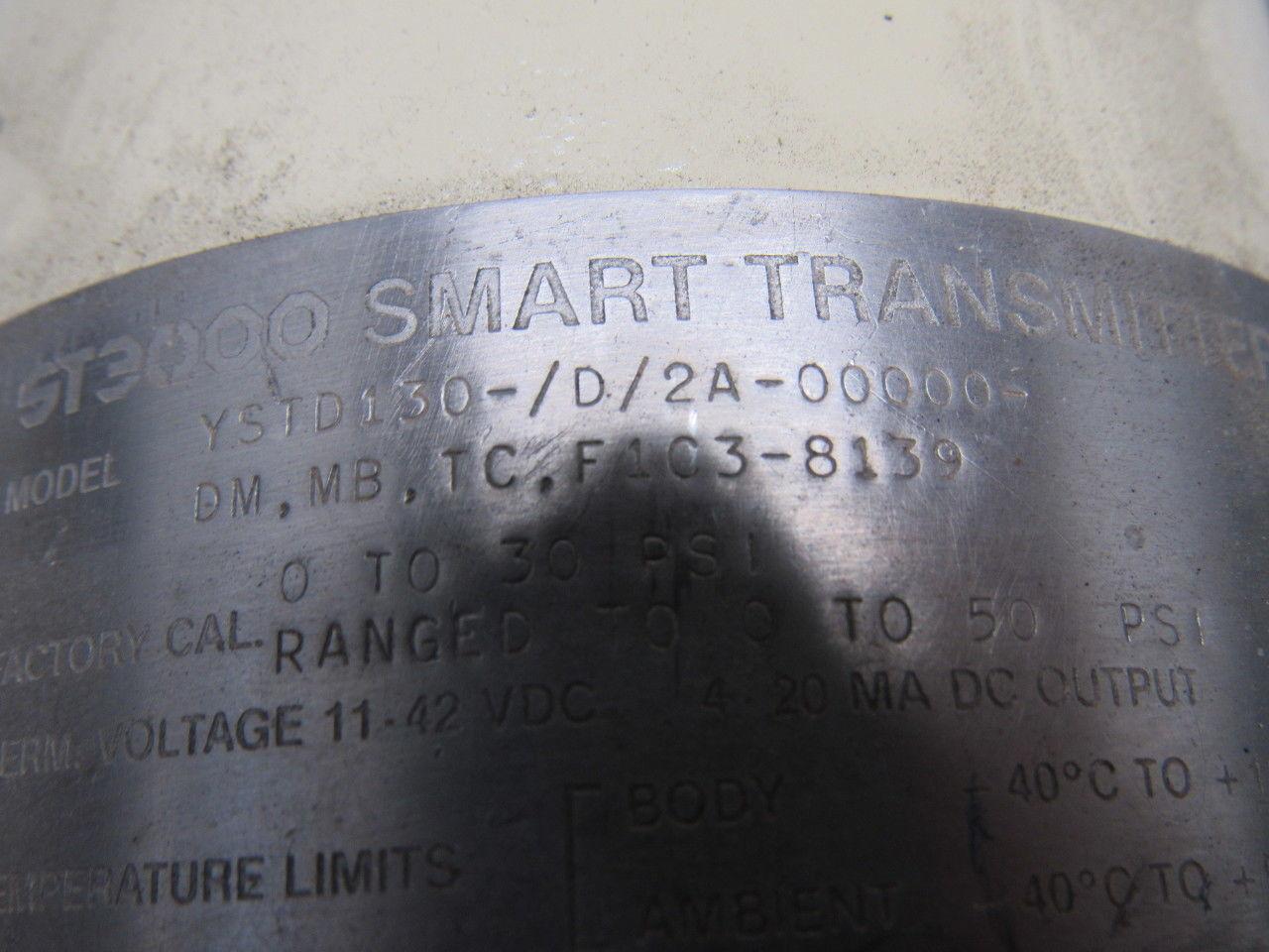 Honeywell YSTD130-/D/-2A-00000-DM.MB.TC.F1C3-8139 Pressure Transmitter