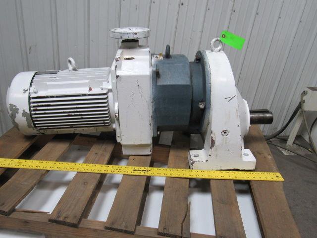 SEW-EURODRIVE RX101D46BDV160N4-KS Inline Double Reduction Gearmotor 5.22:1