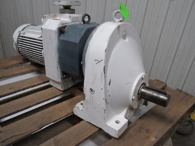 SEW-EURODRIVE RX101D46BDV160N4-KS Inline Double Reduction Gearmotor 5.22:1