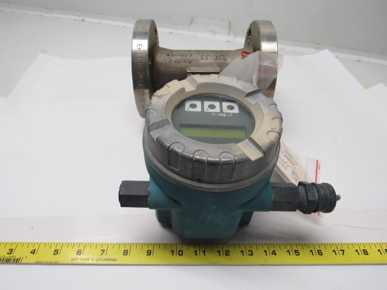 Endress Hauser 72F50-SK0AA1NAB4AA Prowler 72 Vortex Flow Meter  12-30VDC
