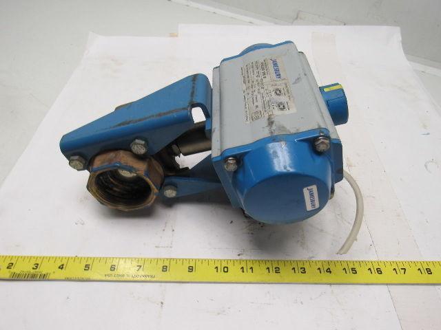 Jamesbury VPVL200 SR6 B 2"NPT Actuator Assembly Spring Return 120V 80PSI