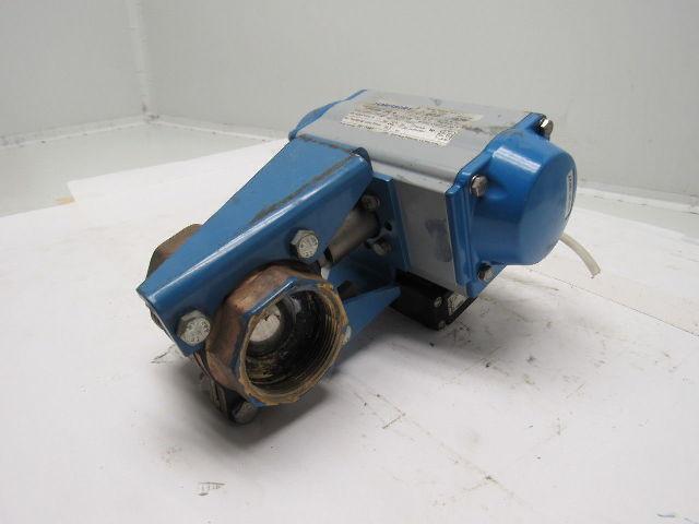 Jamesbury VPVL200 SR6 B 2"NPT Actuator Assembly Spring Return 120V 80PSI