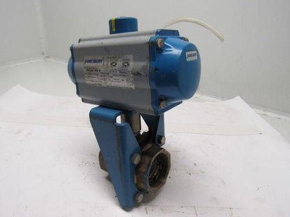 Jamesbury VPVL200 SR6 B 2"NPT Actuator Assembly Spring Return 120V 80PSI