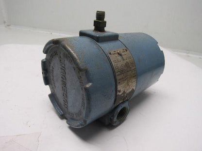 Rosemount 1135F1S1B1 Pressure Transmitter 15PSI WP 4-20MA Output 45VDC Max.