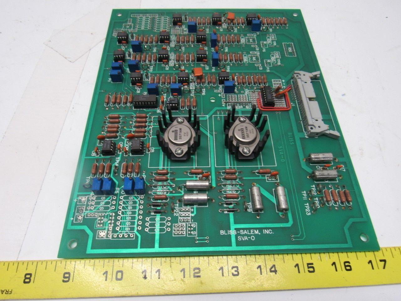 Bliss-Salem SVA-O Computer Printed Circuit Board Card