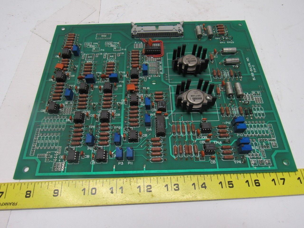 Bliss-Salem SVA-O Computer Printed Circuit Board Card