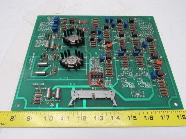 Bliss-Salem SVA-O Computer Printed Circuit Board Card