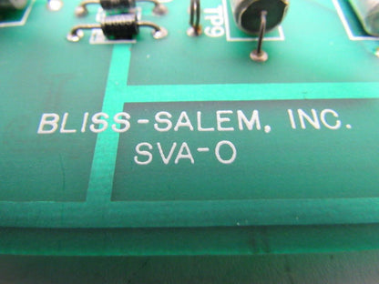 Bliss-Salem SVA-O Computer Printed Circuit Board Card