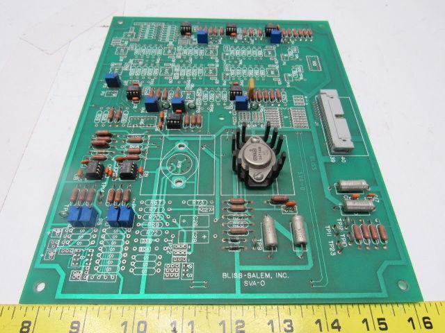 Bliss-Salem SVA-O Computer Printed Circuit Board Card Repaired