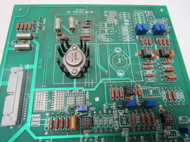 Bliss-Salem SVA-O Computer Printed Circuit Board Card Repaired