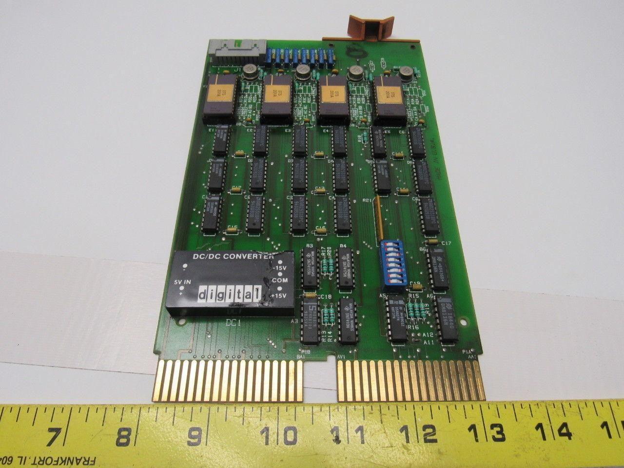 Digital 01622 Rev G A6006 Digital to Analog Converter Module Circuit Board Card