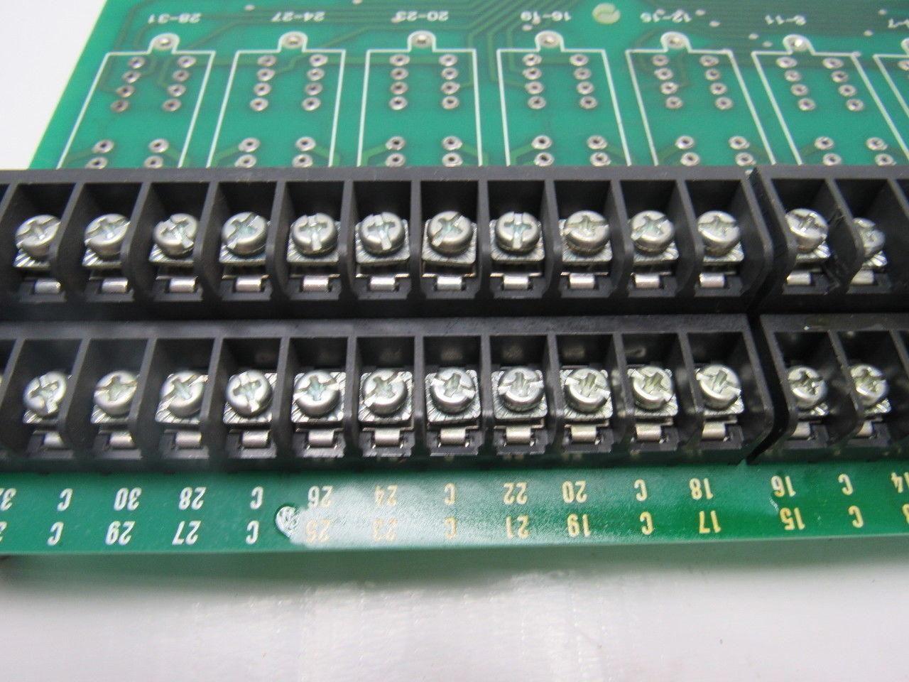 OPTO-22 PB32DEC I/O Module Mounting Rack Terminal Strip Bus System