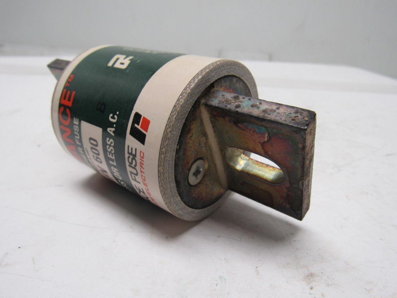 RELIANCE 64676-12DD RFV 600 Amp Rectifier Fuse New