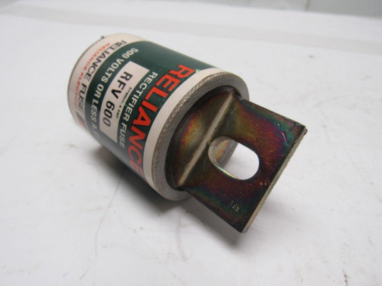 RELIANCE 64676-12DD RFV 600 Amp Rectifier Fuse New