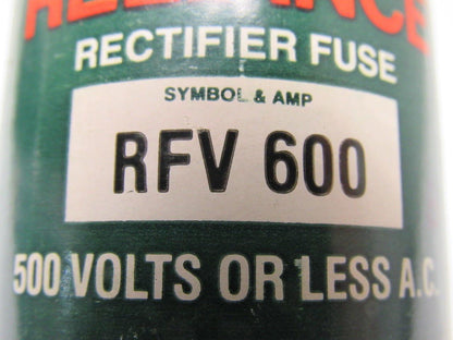 RELIANCE 64676-12DD RFV 600 Amp Rectifier Fuse New