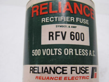 RELIANCE 64676-12DD RFV 600 Amp Rectifier Fuse New