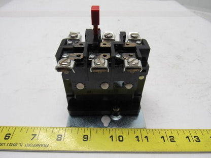 RELIANCE 704263-R AN13P  J Thermal Overload Relay 3 Pole NEMA 1 Non Compensated
